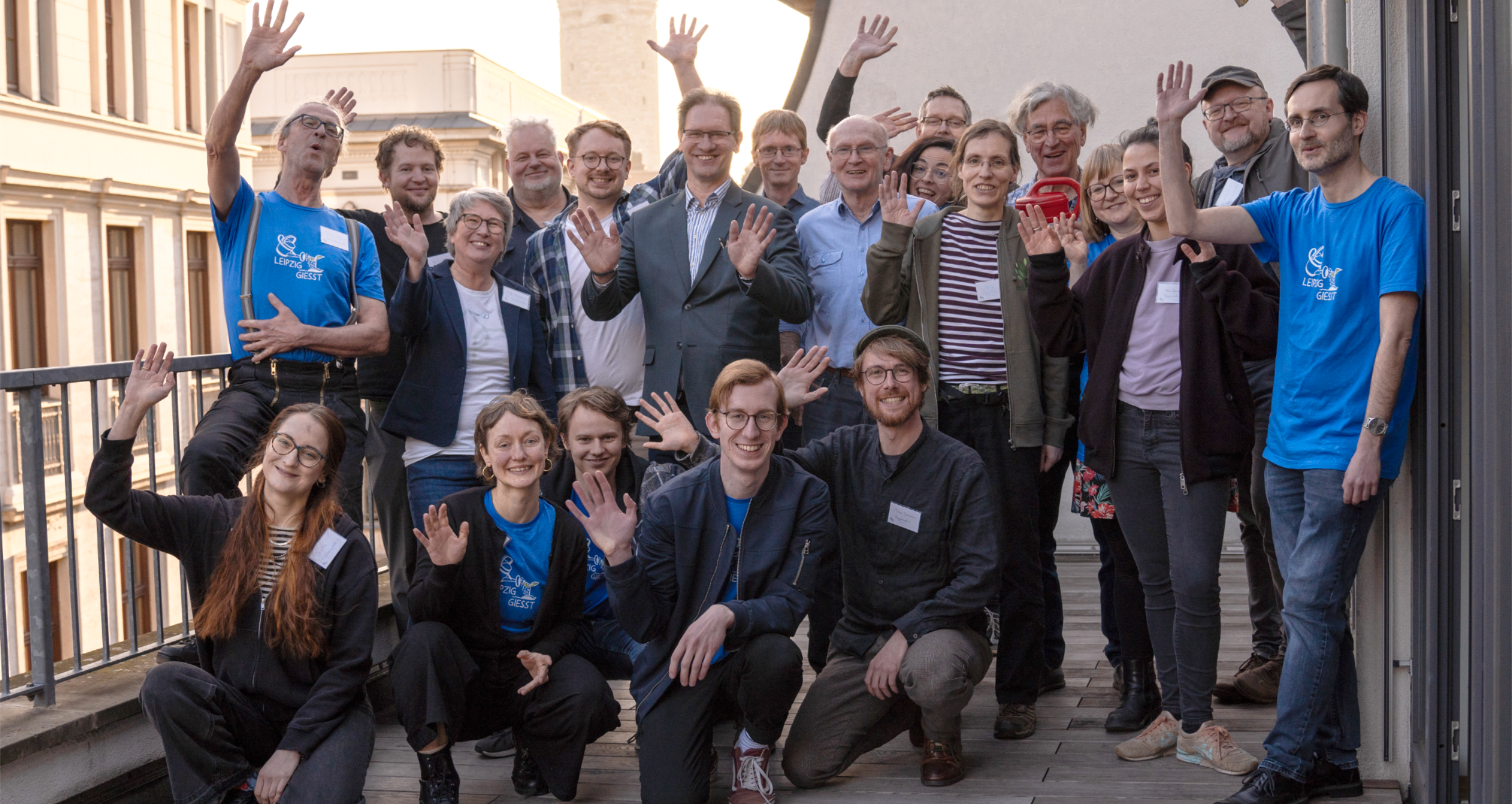 Webseite Gruppenbild Deutschland gießt Konferenz