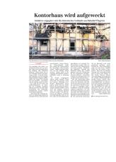 Stadtleben Kontorhaus wird aufgeweckt, Kleine LVZ Süd 27.01.2012 Seite 6