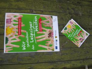 Gemeinsam lernen im Quartier, Aushang Plakat