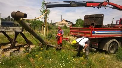 Sommerdusche, Transport zum BBP2