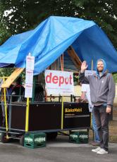 Kristina Hagen, Ökofete_depot_Stand