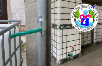 IBC-Container Wasserwürfel