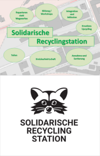 Solidarische Recyclingstation